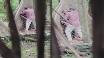Botanical Garden Periya Marathin Keezhe Couple Fuck